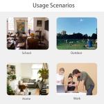 Cupohus Art Organizer Tote Bag with Pockets