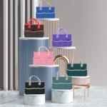 Cupohus Art Organizer Tote Bag with Pockets