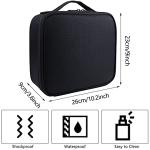 Portable Artist Makeup Organizer with Adjustable Dividers