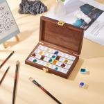 Bamboo Watercolor Palette Box with 36 Grids