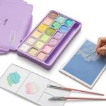 HIMI 18-Color Gouache Paint Set, Non-Toxic