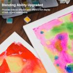 12x16 Inch Watercolor Canvas Boards - 6 Pack