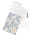 A6 Watercolor Travel Set with Embroidered Journal