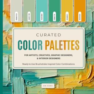 Ready-to-Use Brushstroke Color Palettes for Creatives
