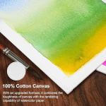 12x16 Inch Watercolor Canvas Boards - 6 Pack