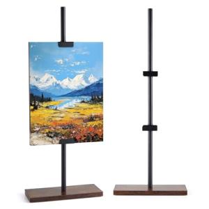 Adjustable Tabletop Easel Stand for Art Display