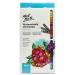 Mont Marte 48pc Water-Soluble Oil Pastels Set