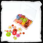 Mini Clear Storage Containers for Crafts and Beads