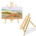 Small Wooden Tabletop Easels for Painting Parties
