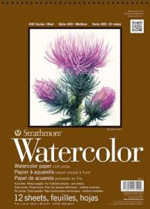 Strathmore 400 Series Watercolor Pad, 9"x12