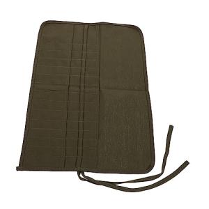 Canvas Brush Roll Organizer for Easy Travel