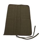 Canvas Brush Roll Organizer for Easy Travel