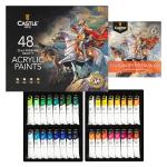 Castle Art 48-Piece Acrylic Paint Set