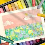 Artecho 36-Color Macaron Oil Pastels Set