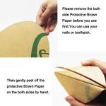 Clear Acrylic Oval Paint Palette for Mixing