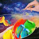 Clear Acrylic Oval Paint Palette for Mixing