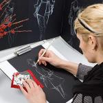 Brusarth White Charcoal Pencils Set - 3 Pieces