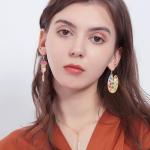 Bohemian Vintage Paint Brush Dangle Earrings