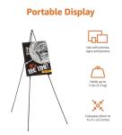 Lightweight Portable Tripod Easel Display Stand
