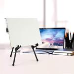 6 Pack Adjustable Black Tabletop Easels with Bags