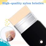 3-Piece Flat Paddle Paint Brush Set