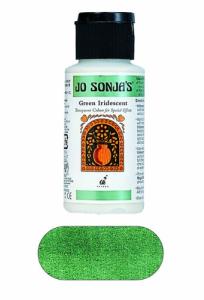 Jo Sonja's Iridescent Green Acrylic Paint, 2 oz