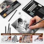 24-Piece Pro Artist Drawing Pencil Set