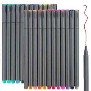 Taotree 24 Color Fineliner Pens for Art & Journaling