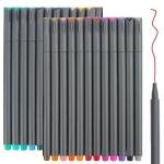 Taotree 24 Color Fineliner Pens for Art & Journaling