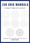 Zen Grid Mandala Templates for Mindfulness and Art