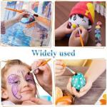 13-Piece Long-Handled Watercolor Brush Set