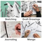 Fhyhej Micro Fineliner Black Ink Pens Set