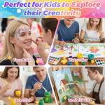 64-Piece Flat & Round Paint Brush Set