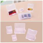 Clear Stackable Makeup Organizer Case Set