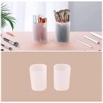 Clear Stackable Makeup Organizer Case Set