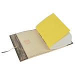 Refillable Leather Journal with Tree of Life Design