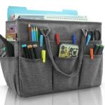 Cupohus Art Organizer Tote Bag with Pockets