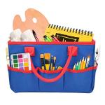 ZKOO Portable Art and Craft Storage Tote - Blue
