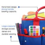 ZKOO Portable Art and Craft Storage Tote - Blue