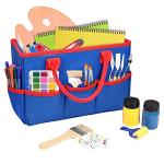 ZKOO Portable Art and Craft Storage Tote - Blue
