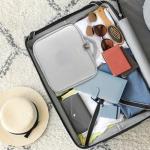 MOMIRA Travel Makeup Bag with Mirror and Light