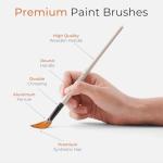 Nicpro 40-Piece Professional Paint Brush Set