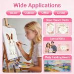 60 Sheets Cold Press Watercolor Paper, 5x7 Inch