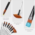 Nicpro 40-Piece Professional Paint Brush Set