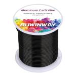 12 Gauge Black Aluminum Craft Wire 64FT