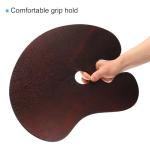 Wooden Paint Palette with Thumb Hole, 16"x12