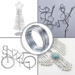 Bendable 2mm Aluminum Wire - 100 Feet