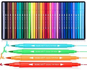 35 Dual Tip Markers for Coloring and Journaling