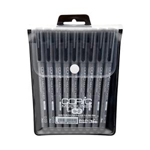 Copic 9-Piece Multiliner Ink Pen Set
