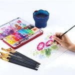 Transon 12-Piece Assorted Art Brush Set